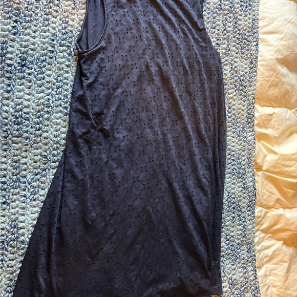 Market & Spruce Navy Midi Dress - Picture 3 of 3